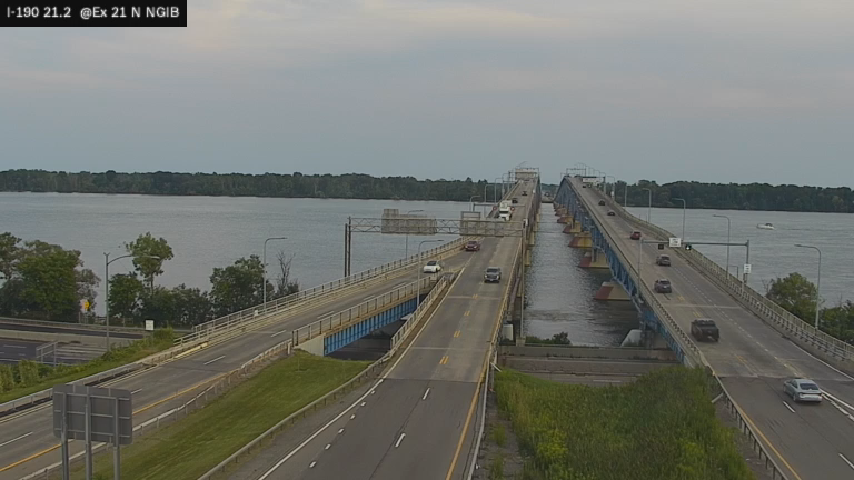 I-190 MP 021.20 NB/SB at Interchange 21 (Buffalo Avenue Route 384)