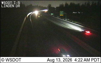 I-5 at MP 121.9: Linden Dr