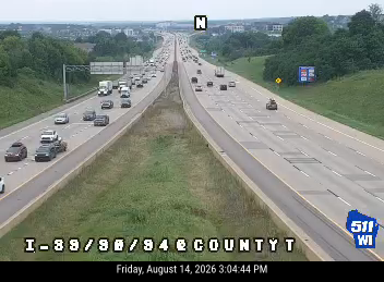 I-39/90/94  - I-39/90/94 at County T