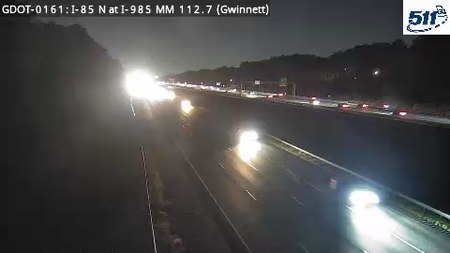 GDOT-0161: I-85 N at I-985 MM 112.7 (Gwinnett)