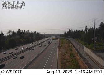 I-5 @ MP 149.98: S 222nd St