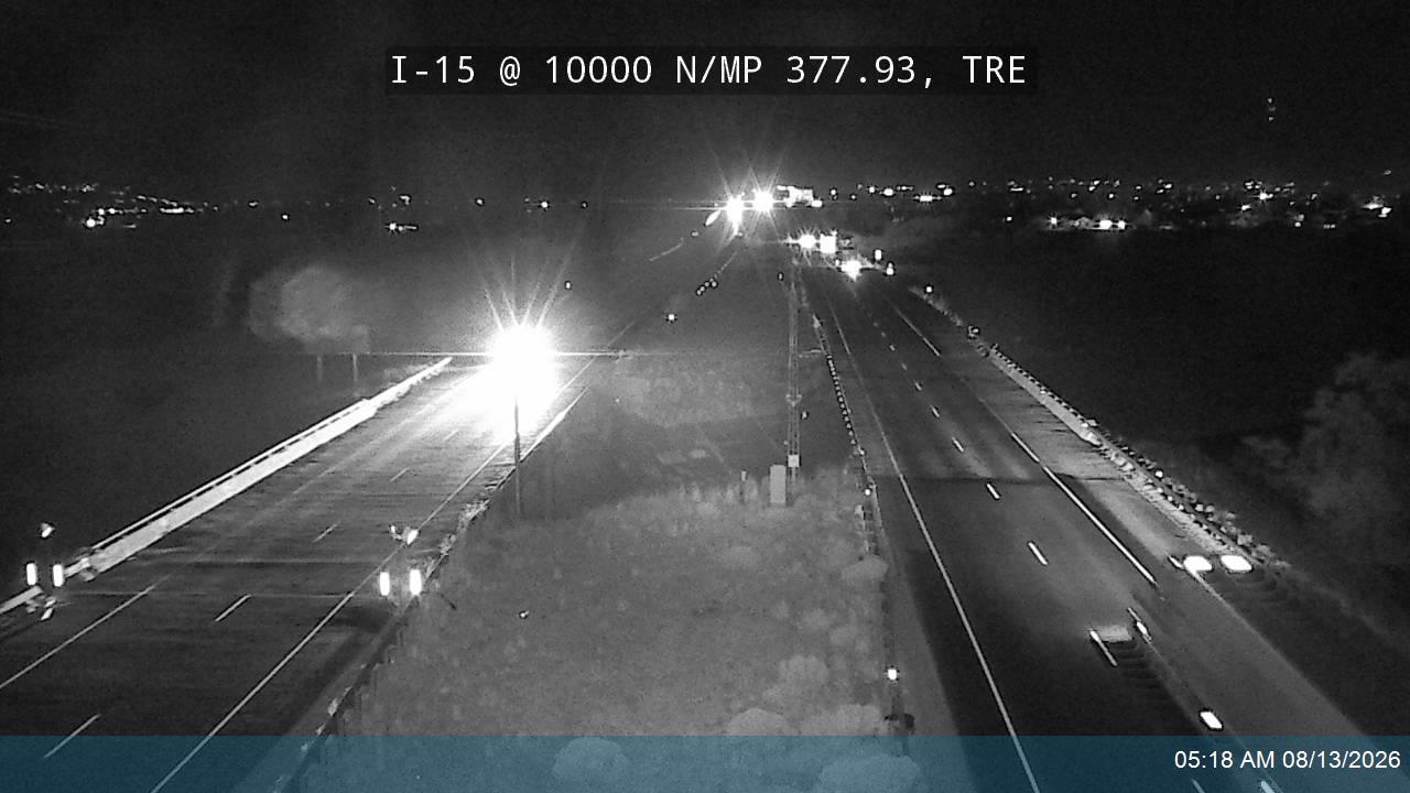 I-15 @ 10000 N / MP 377.93, TRE