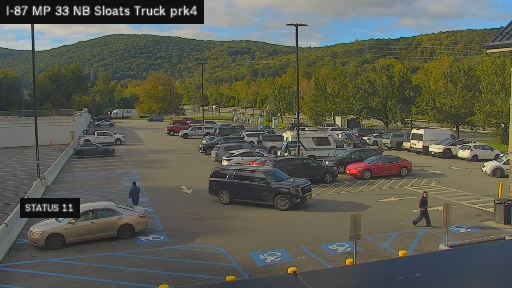I-87 MP 033.00 NB Sloatsburg Service Area Truck Park 4