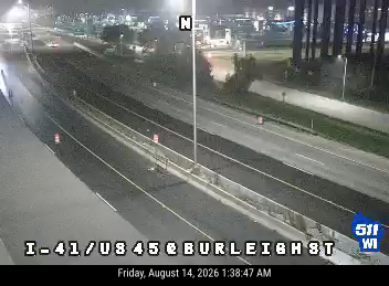 I-41/US 45 - I-41/US 45 @ Burleigh St