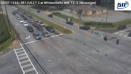 GDOT-1095: SR1/US27 S at WhitesvilleRd MM 12.5 (Muscogee)