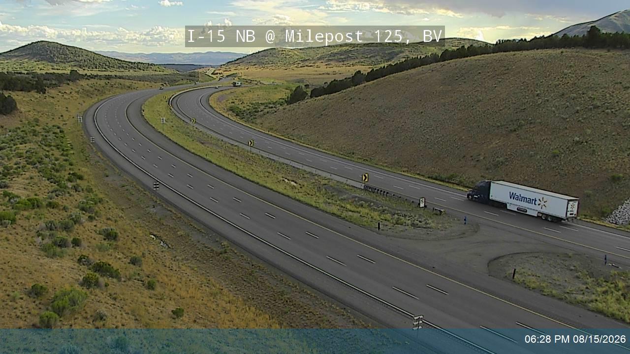 I-15 NB @ Milepost 125, BV