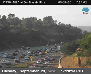 I-5 - (C336) NB 5 : Del Mar Heights - North