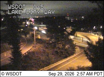 I-5 at MP 170.7: Lake City Way