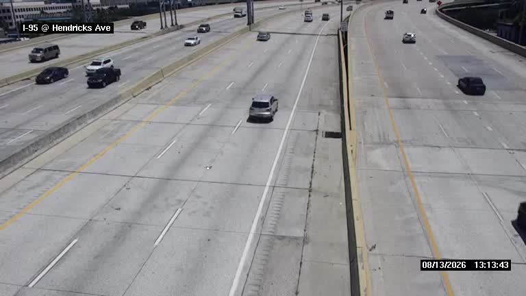 I-95 @ Hendricks Ave