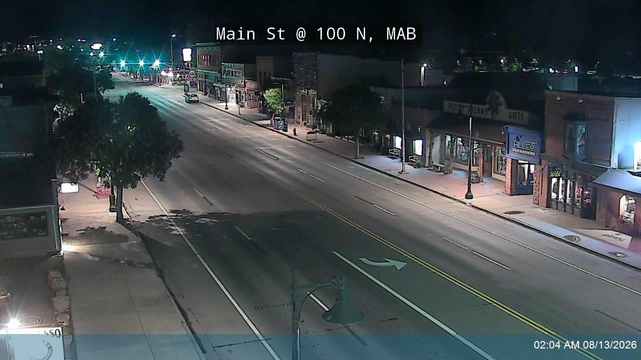 Main St / US-191 @ 100 N, MAB                                                                       