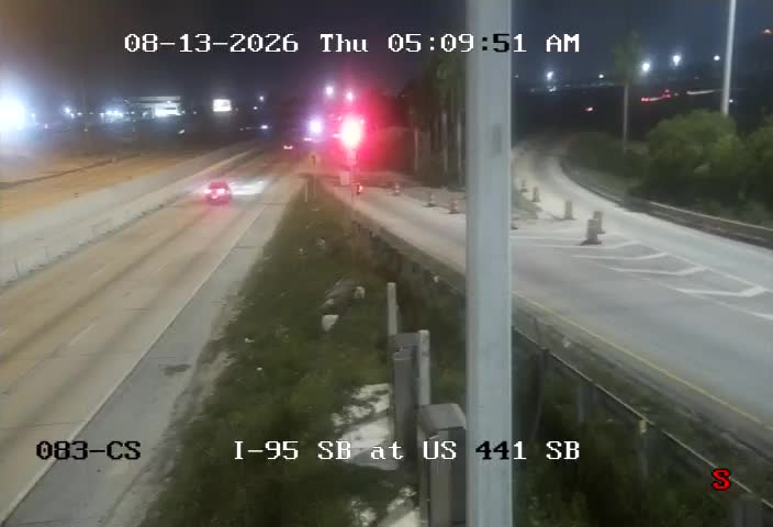 RMS 13 - I-95 SB AT US 441 SB