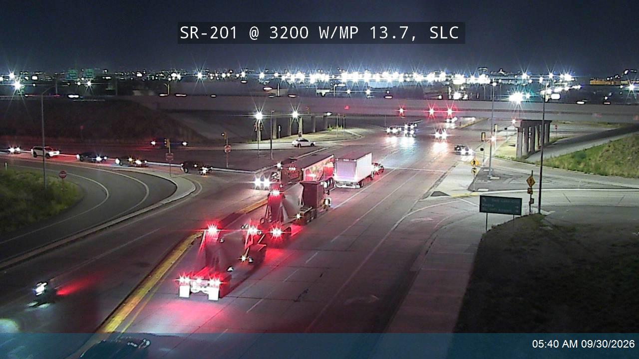 SR-201 / N Frontage Rd @ 3200 W / MP 13.7, SLC