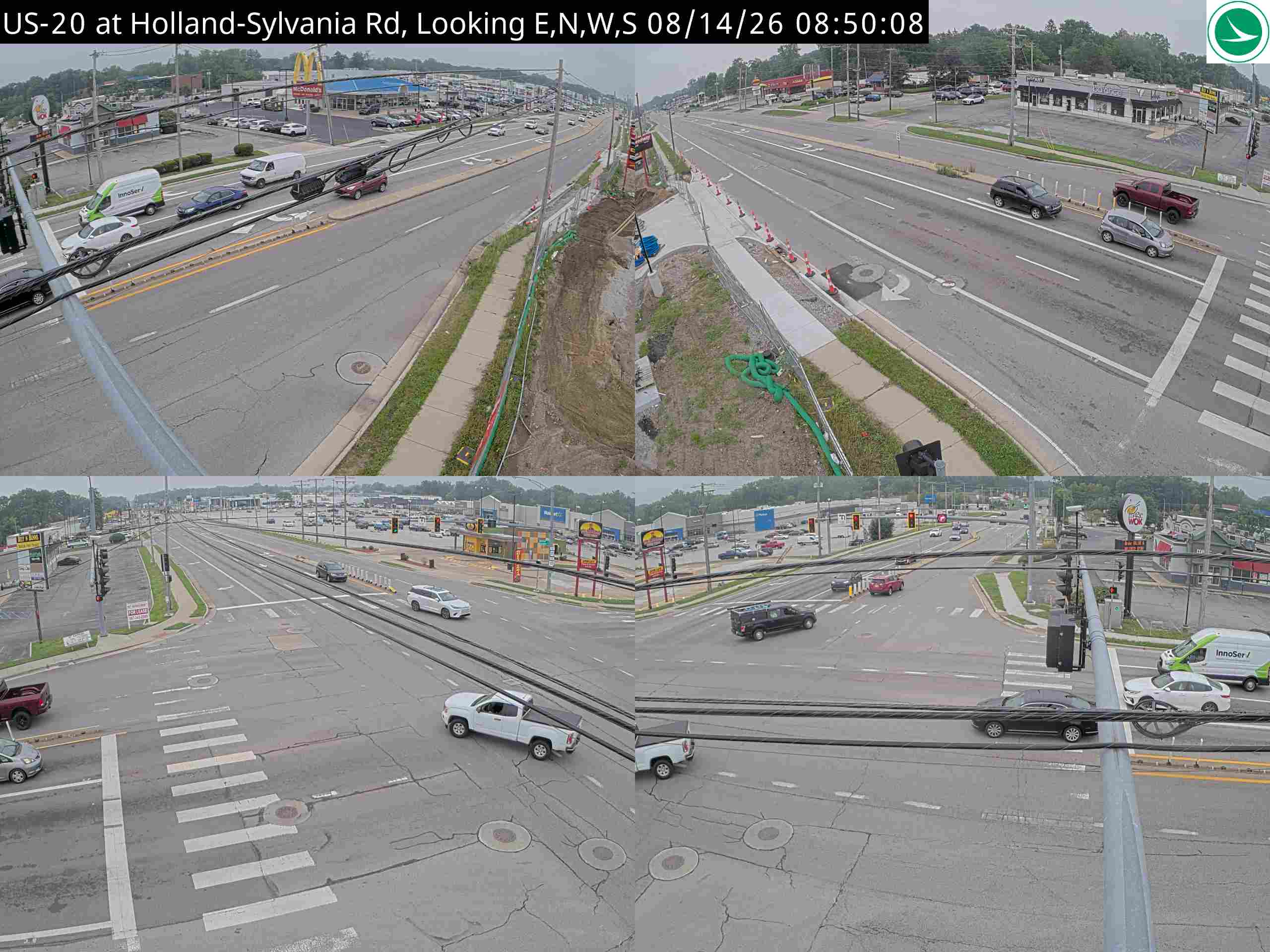 Central Ave / US-20 at Holland Sylvania Rd
