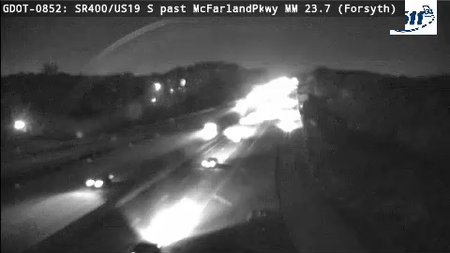 GDOT-0852: SR400/US19 S past McFarlandPkwy MM 23.7 (Forsyth)