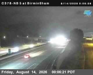 (C378) I-5: NB 5 at Birmingham