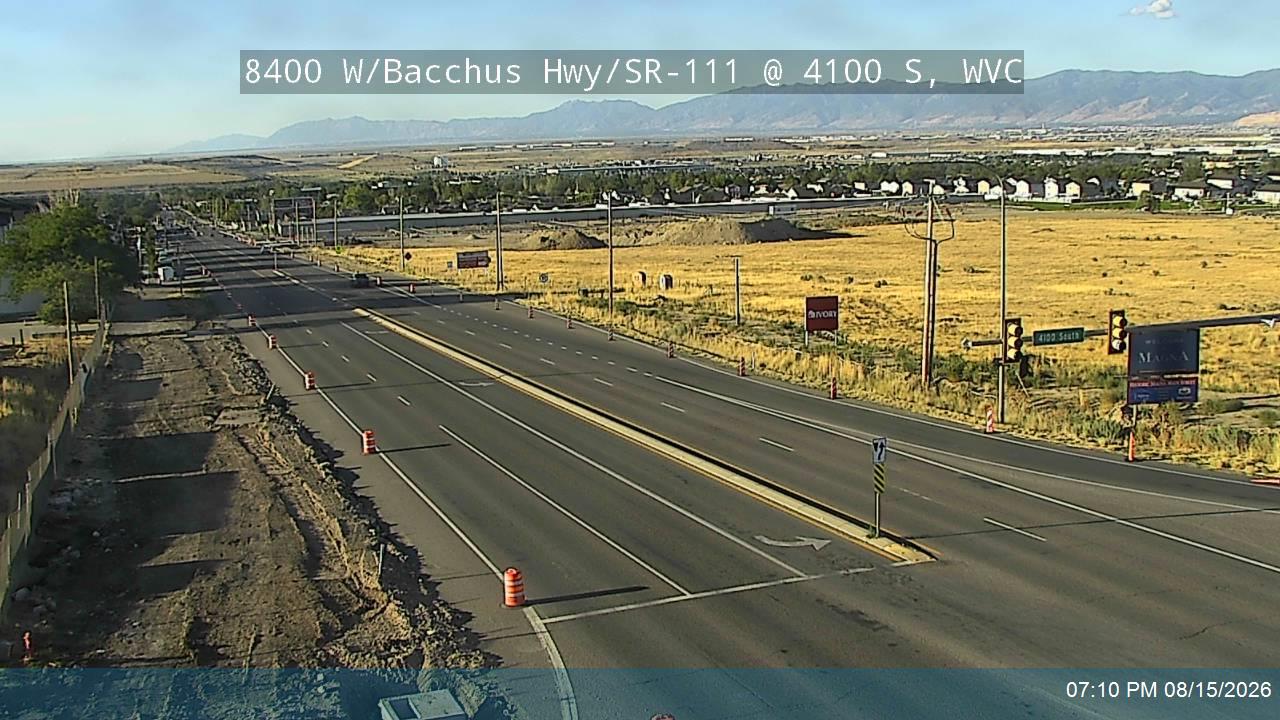 8400 W / Bacchus Hwy / SR-111 @ 4100 S, WVC                                                         