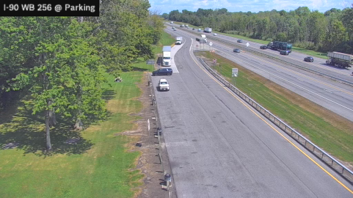 I-90 MP 256.00 WB Parking Area Between Interchange 33 (Verona) and 34 (Canastota)