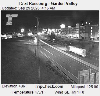 I-5 at Roseburg - Garden Valley