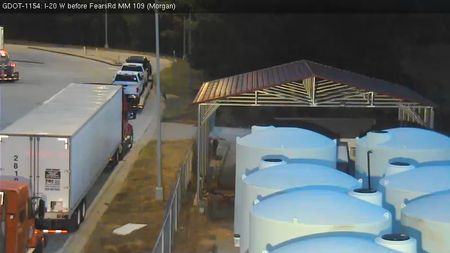 GDOT-1154: I-20 W before FearsRd MM 108.2 (Morgan)