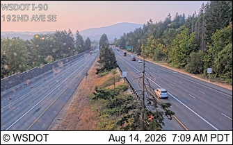 I-90 at MP 14.4: 192nd Ave SE