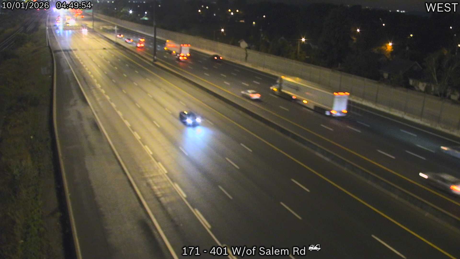 Highway 401 West of Salem Road