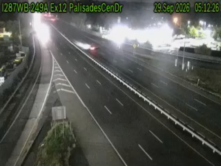I87 NB 249A at Exit 12 at North Palisades Center Dr MM 18.91
