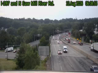 I-287 WB at Exit 2 Saw Mill River Rd MM 0.80