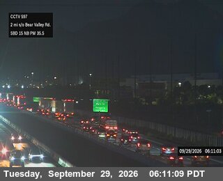 I-15 - I-15 : (597) 2 mi s/o Bear Valley Rd. - North