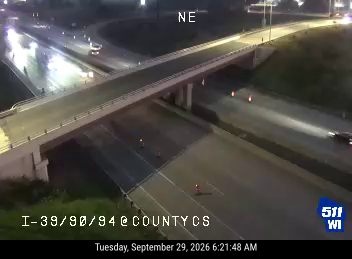 I-39/90/94  - I-39/90/94 at County CS