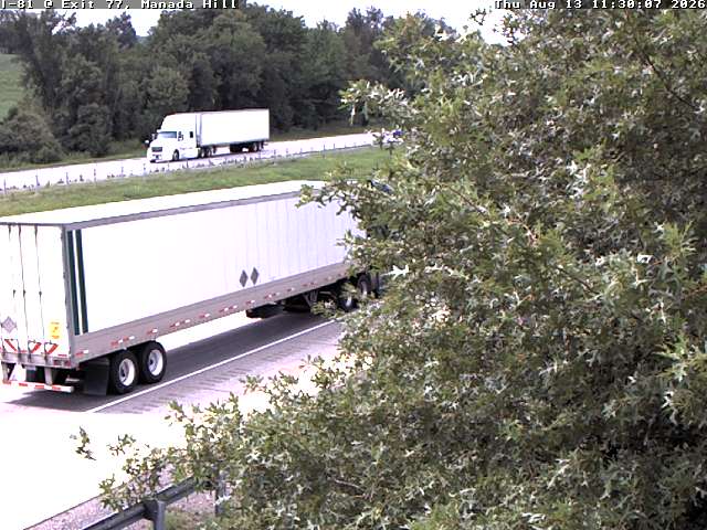  I-81 S/B @ Exit 77 PA 39 Manada Hill Dauphin Co.