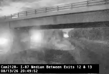 I-87 Northbound Before Exit 13S