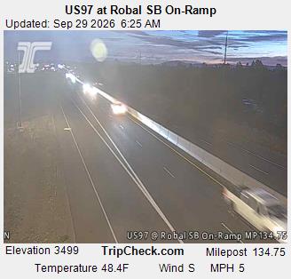US97 at Robal SB On-Ramp