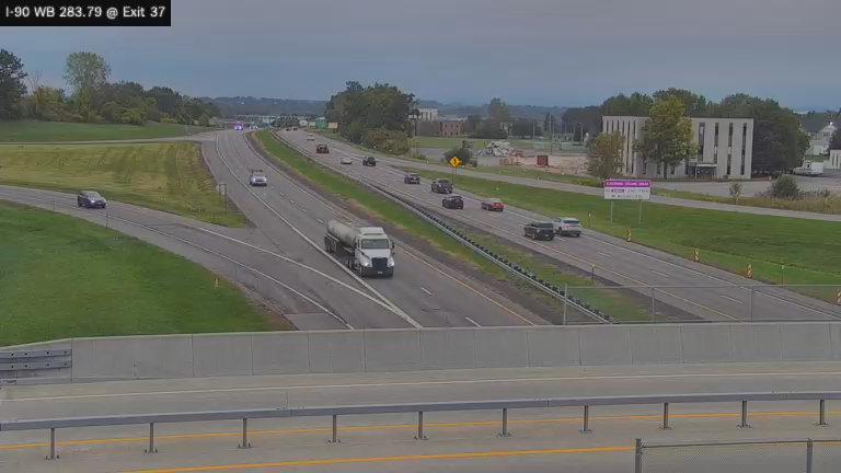 I-90 MP 283.79 WB at Interchange 37