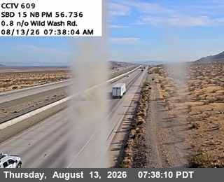 I-15 : (609) Wild Wash Rd