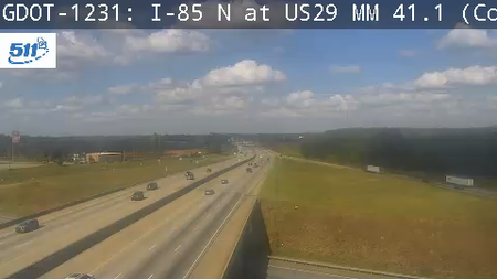 GDOT-1231: I-85 N at US29 MM 41.2 (Coweta)