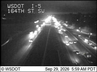 I-5 at MP 183.9: 164th St SW
