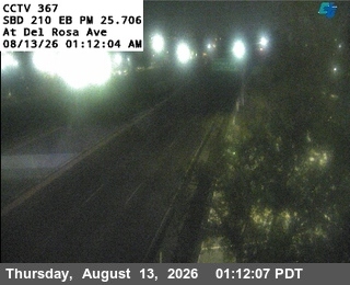 I-210 : (367) Del Rosa Ave Off Ramp