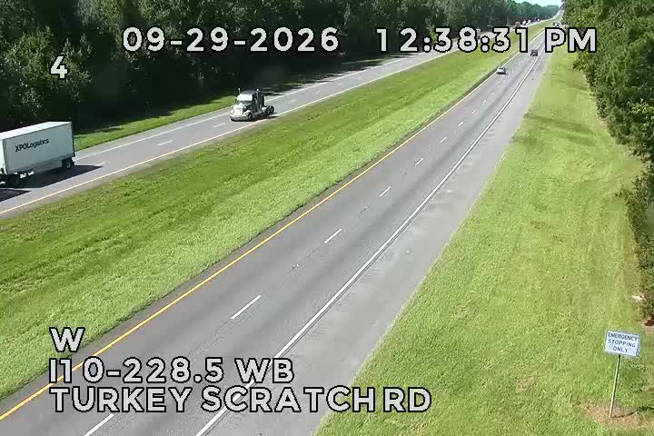 I10-MM 228.5 WB- Turkey Scratch Rd