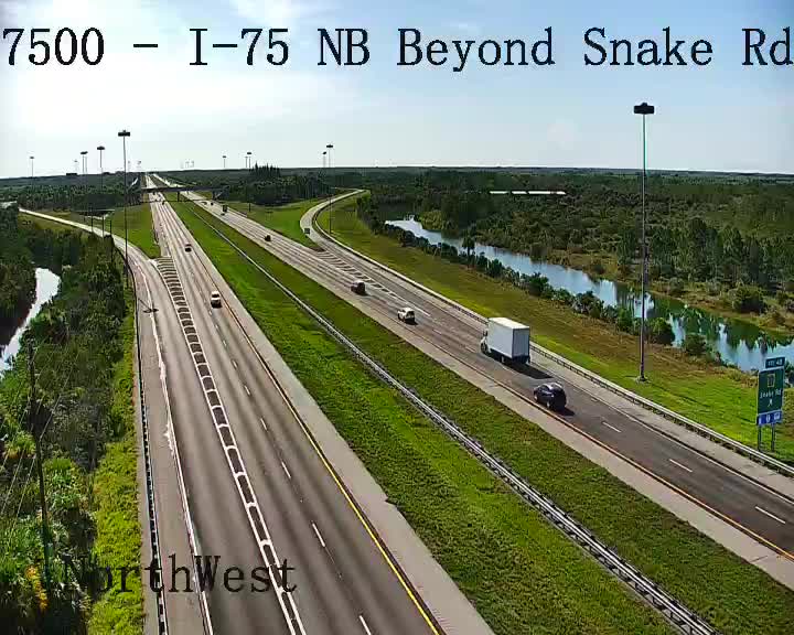 I-75 W of Snake Rd