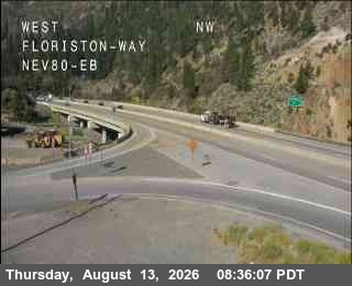 Hwy 80 at Floriston