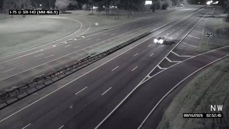 I-75 @ MM 466.9 / CR-143