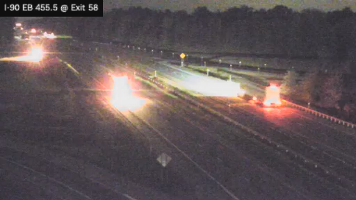 I-90 MP 455.50 EB at Interchange 58 (Silver Creek)