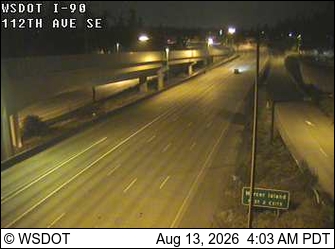 I-90 at MP 9.1: 112th Ave SE