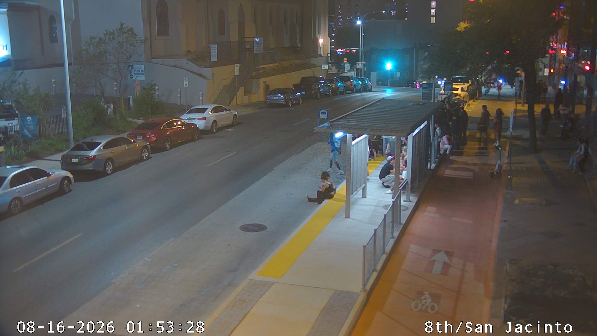  8TH ST / SAN JACINTO BLVD