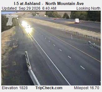 I-5 at Ashland -  North Mountain Ave