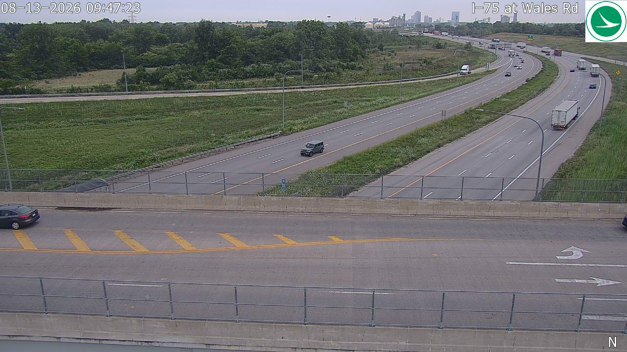 I-75 at Wales Rd