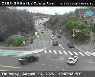 (C267) I-5 : SB at La Costa Avenue
