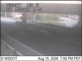 US 2 at MP 0: Under I-5 Interchange
