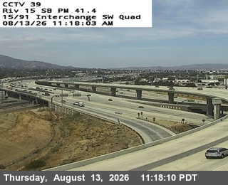 I-15 : (39) SR-91 Connector SW Quad