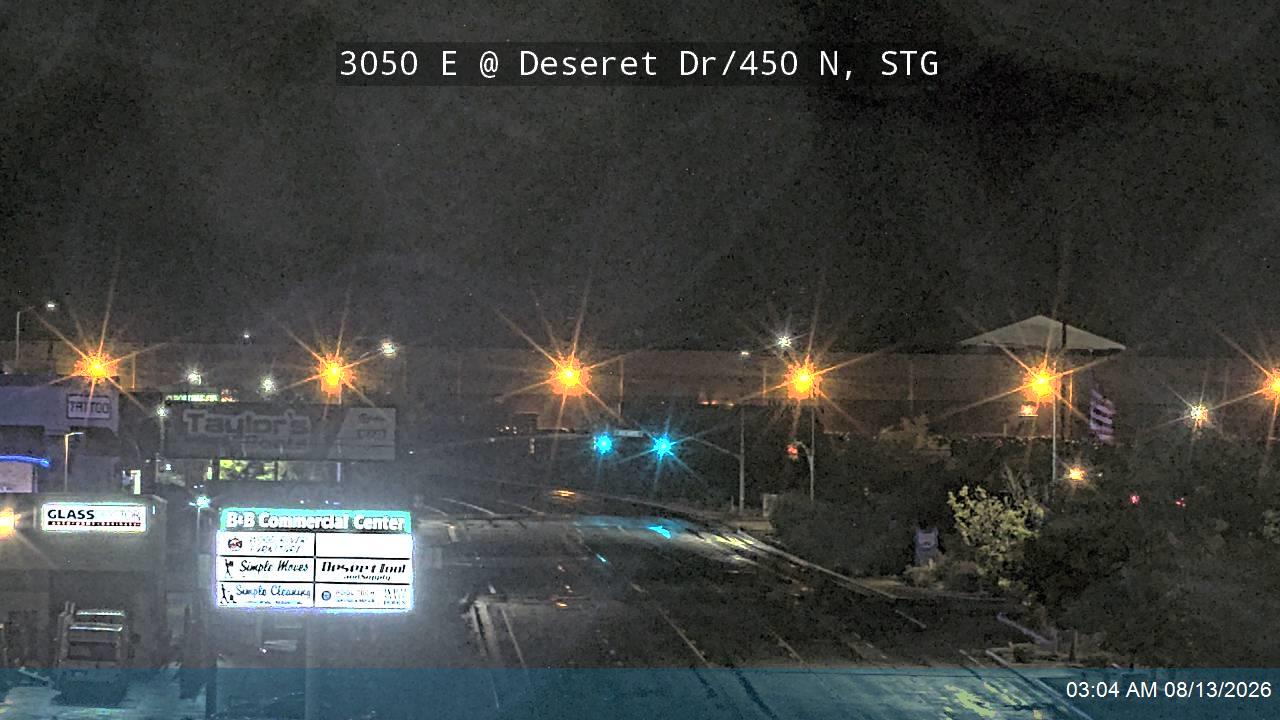 3050 E @ Deseret Dr / 450 N, STG                                                                    